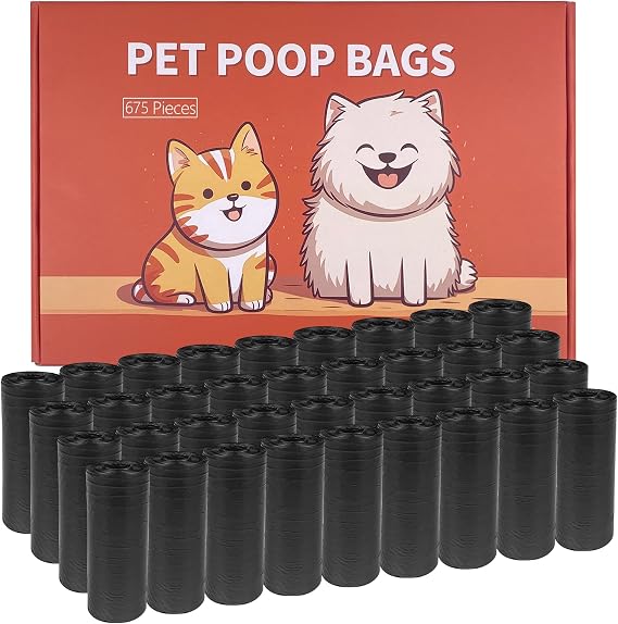 WinGluge 675 Biodegradable Dog Waste Bags 45 Rolls 30 x 22.5 cm