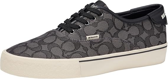 COACH NEW YORK Men's Skate Lace-Up Sneakers Signature Jacquard