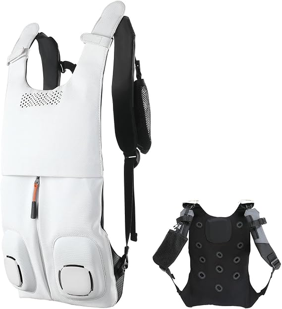 Air Conditioned Jacket Flexible Adjustable Reusable, Fan Jackets for Men Lightweight Cooling Vest for Men for Working, Hiking and Fishing in the Heat