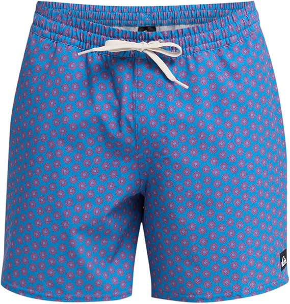 Quiksilver Stretch Printed Volley 16" - Blue