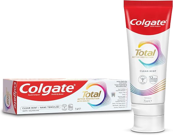 Colgate Total Aktif Koruma Nane Temizliği Diş Macunu 75 ml
