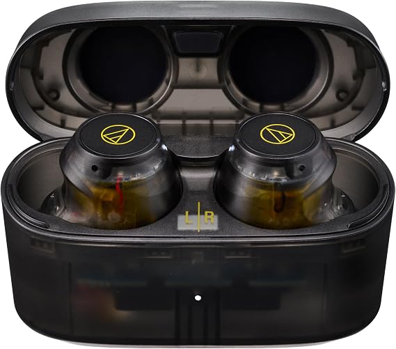 Audio-Technica ATH-CKS30TW+ Wireless Headphones (Translucent Black)