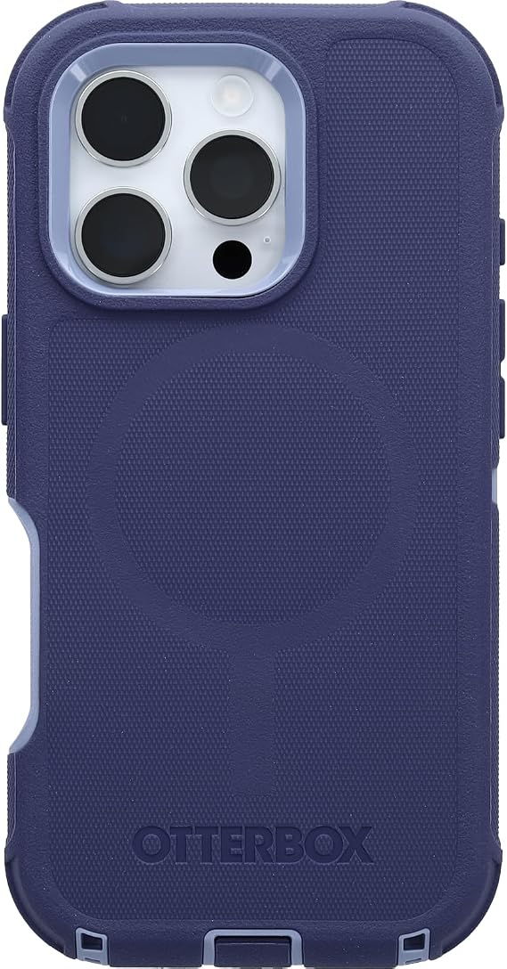 OtterBox Defender Series MagSafe Case for iPhone 16 Pro, Purple
