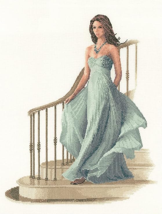 Heritage Crafts Cross Stitch Kit - Louisa - Evenweave