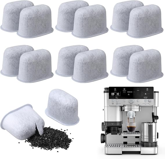 12 Pack Water Filter Inserts for Ninja Luxe Cafe Machine Accessories