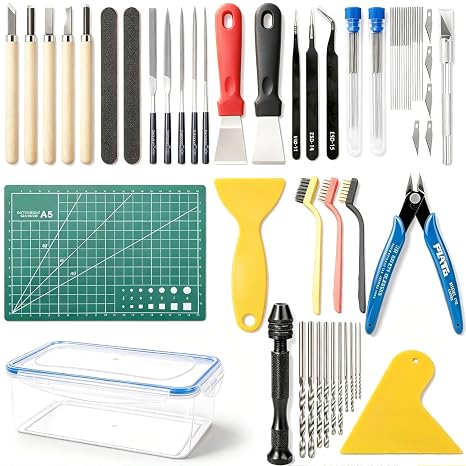 3D Printer Tool Kit，57Pcs，3D Printer Multifunctional Tool Kit