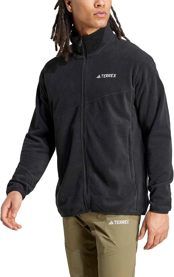 adidas Men's Terrex Multi Full Zip Fleece Jacket Sweatshirt (pack of 1)
