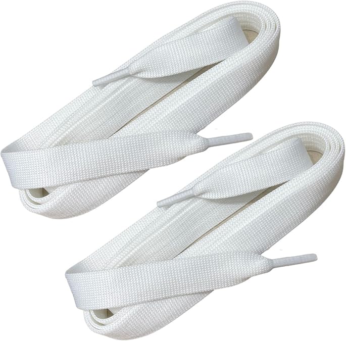 Mcqueen Uyumlu Extra Geniş Yassı Spor Bağcık, Çift Katmanlı Örgülü Ayakkabı Bağcığı, Shoelace, 1 Çift