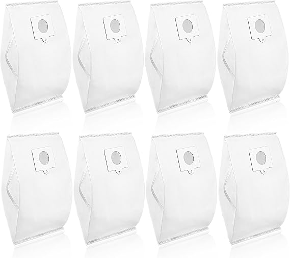 タイプQ/C 53292 HEPAキャニスター掃除機バッグ 8個パック Kenmore 600シリーズ 400シリーズ 200シリーズ 81214 81414 81615 5055 50557 50558 BC4002 BC4026 20-53292 5用 3291 袋入りキャニスタークリーナー。