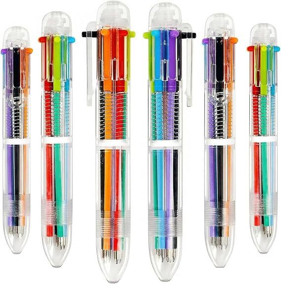 Multicoloured Pen 8 Pcs Multi Colour Pen Ballpoint Multicolour Multi pens