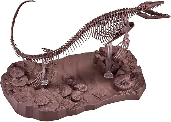 Bandai Spirits Imaginary Skeleton Mosasaurus, 1/32 Scale, Color-Coded Plastic Model