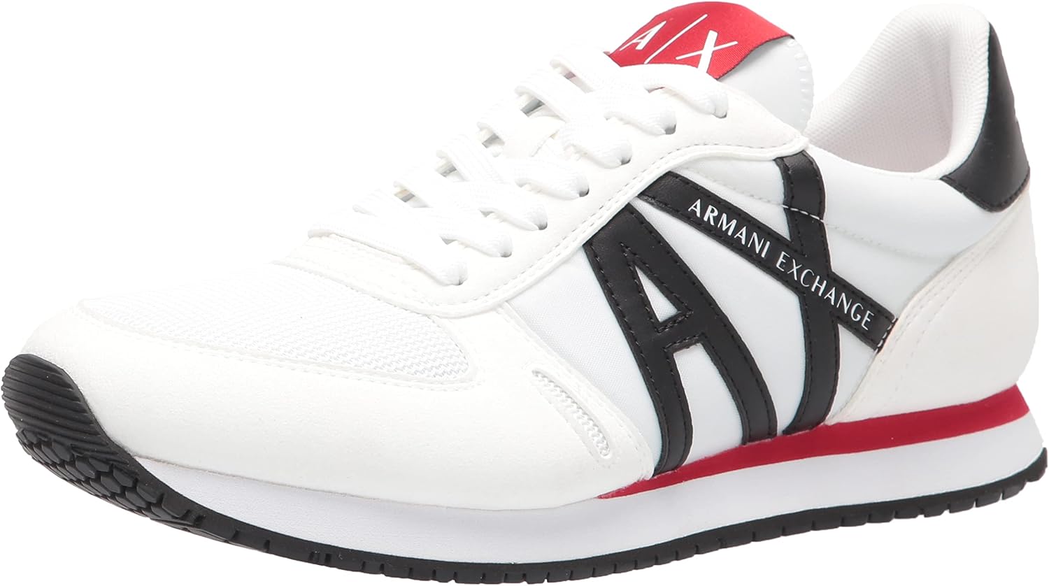A|X ARMANI EXCHANGE Mens Lace Up Logo Sneaker