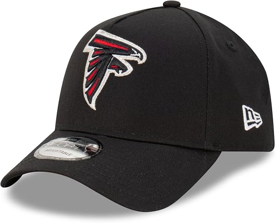 New Era NFL caps American Football hat Baseball Cap Curved Visor Adjustable 9Forty A-Frame Black