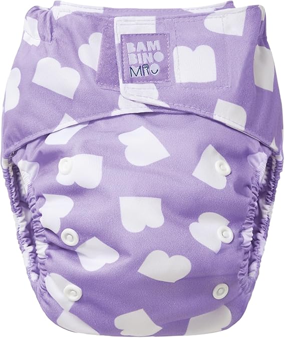 Bambino Mio, Revolutionary Reusable Nappy - Sustainable, Washable, Chemical-Free Eco Nappy from Newborn to Toddler (Bam)