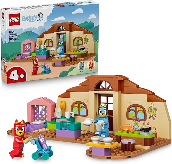 LEGO Bluey Rusty ve Bluey ile Okul 11221