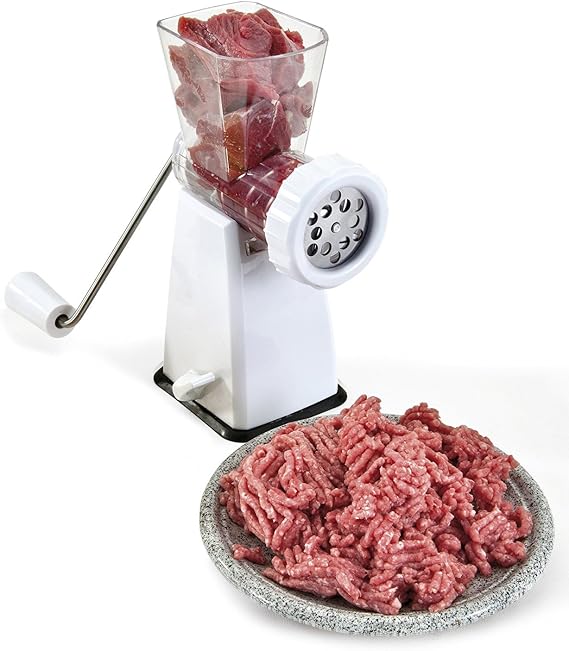 Metaltex Meat Mincer and Dough Shaper Stainless Steel 24.5 x 25 x 11 cm