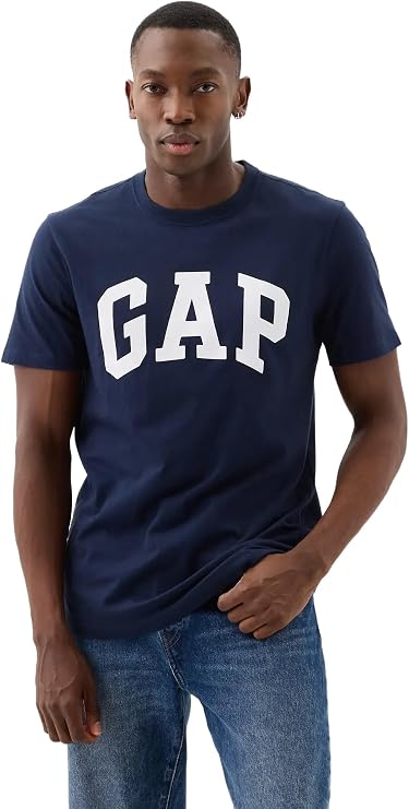 Gap Men's Everyday Soft Logo Tee T-Shirt (Pack of 1)
