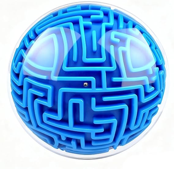 3D Puzzle Maze Ball Games, Memory Game Brain Teaser Puzzles for Kids Adults
