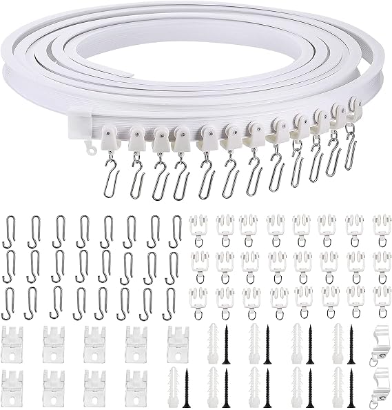 Flexible Bendable Ceiling Curtain Track 3 Meters (9.8FT)