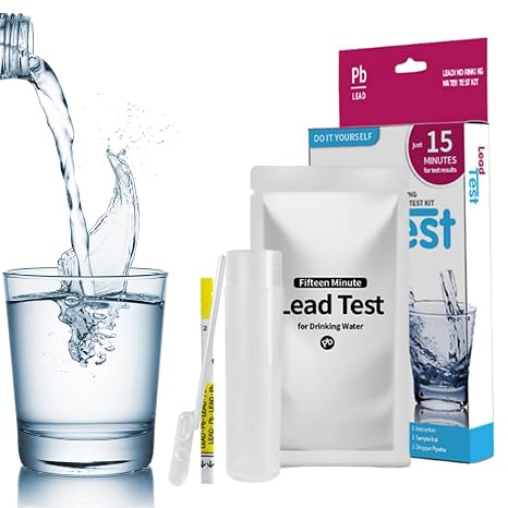 Lead Water Test Kit - Lead Pb Test Strip - D IY Lead In Drinking Water Test Kit With Lead Strip Can Quickly Detect The Lead Content In Your Tap Water In A Short Time