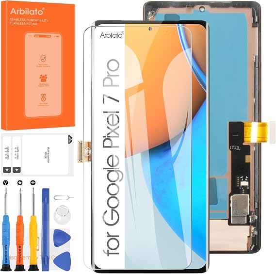 OLED Screen Replacement for Google Pixel 7 Pro 5G LCD with Frame