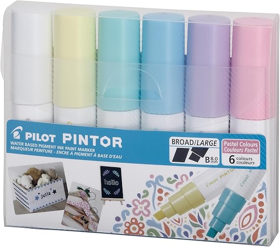 PINTOR-B-6 Color set (Pastel