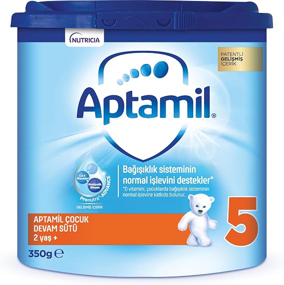 Aptamil 5 Çocuk Devam Sütü 350 g 2 Yaş+ Akıllı Kutu