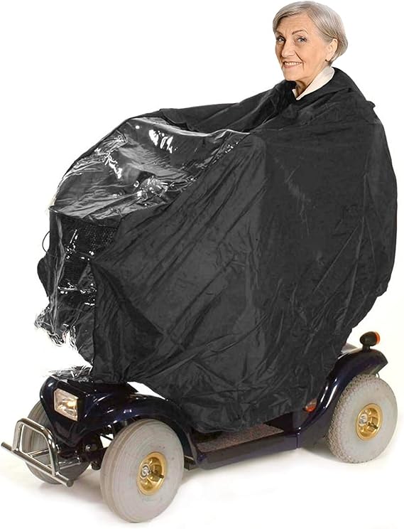 Bramble - Universal Wind & Waterproof Full Body Wheelchair Hooded Poncho Cover