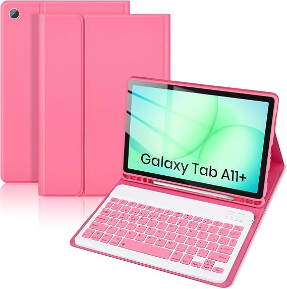 Keyboard Case for Samsung Galaxy Tab A11+ Plus & A9+ Plus 11''