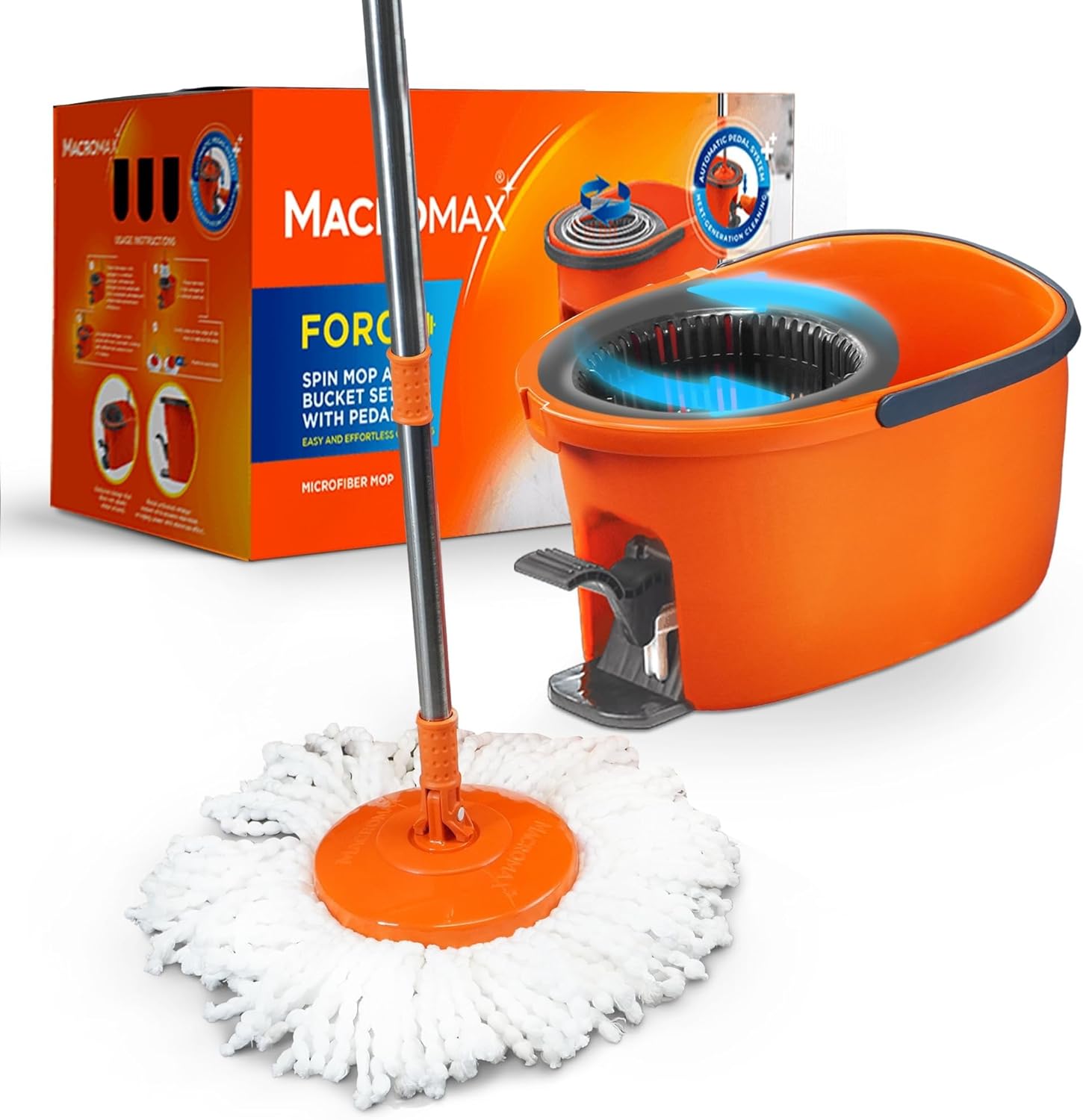 Macromax Force Pedal Automatic Cleaning Set