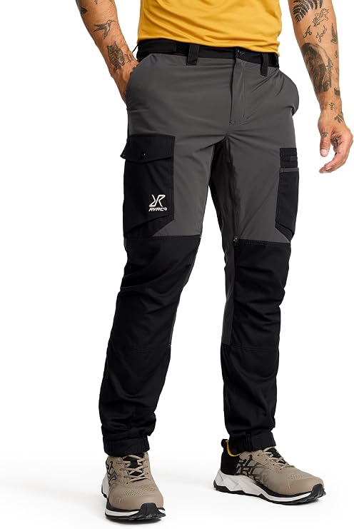 RevolutionRace Rambler Lightweight Pro Trousers for Men, Outdoor Walking and Hiking Trousers