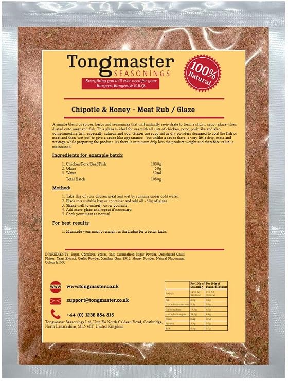 Chipotle & Honey Meat Rub - 100g