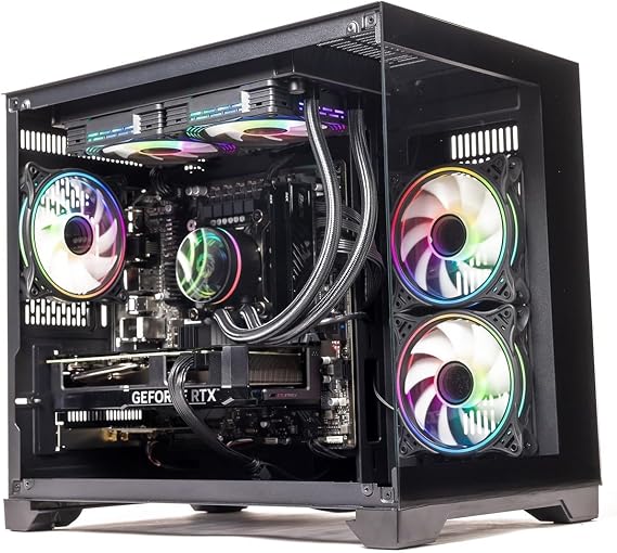 GTR Gaming PC | Intel Core i7-12700KF | RTX 5060 Ti 8GB | 32GB DDR4 3200MHz RAM | 1TB NVMe SSD | 600W 80+ Bronze PSU | ARGB Case | Windows 11 Home | Wi-Fi Ready