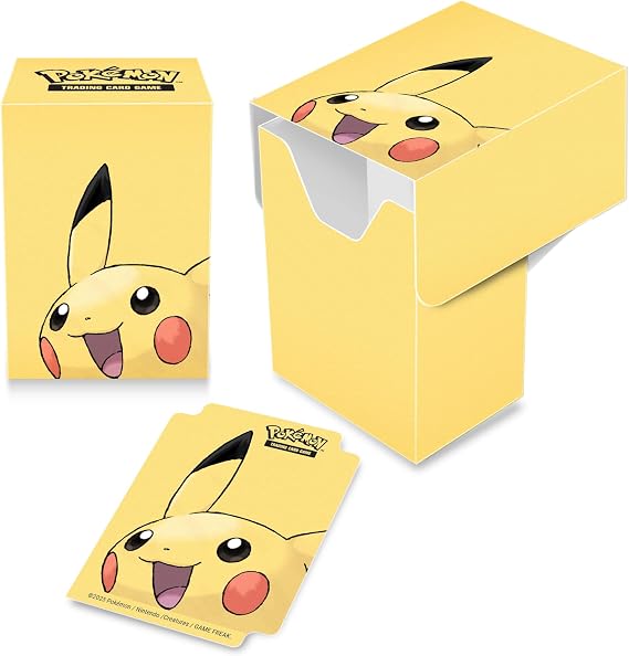 Ultra Pro Deck Box Pokemon Pikachu Full View #16540 Deck Box