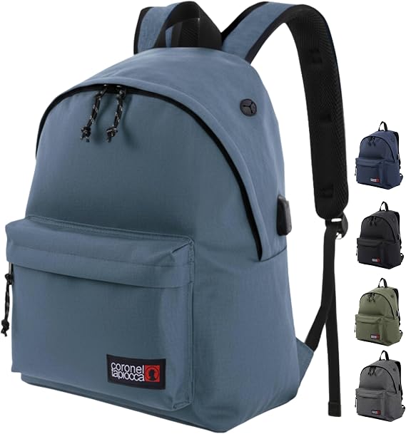 Coronel Tapioca Men's Backpacks Men's Backpack for Work, Travel, Daily, School and School – 20L Capacity