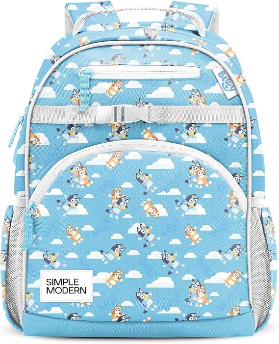 Simple Modern Blue Kids Backpack School Girls Boys | 12L