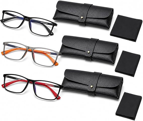 JBLJDWD 4Pcs Vision Sync Multifocal Glasses Set