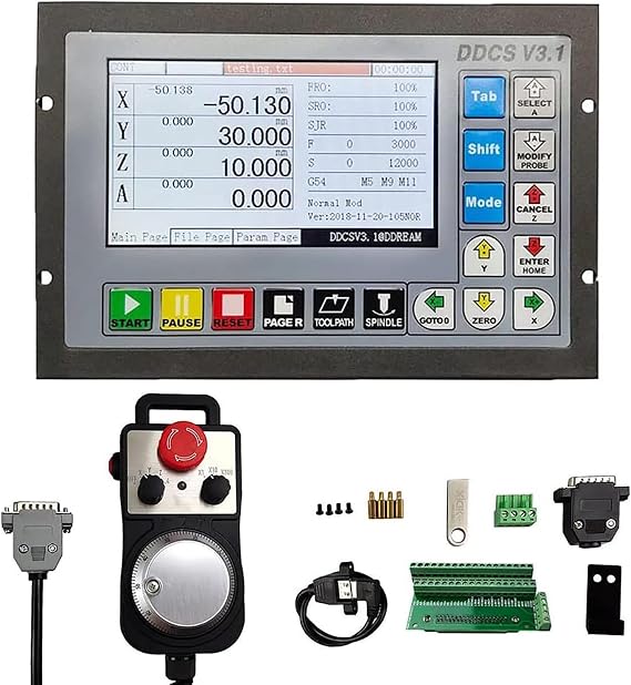 RATTMMOTOR DDCSV3.1 CNC Control System,Standalone Offline Motion Controller