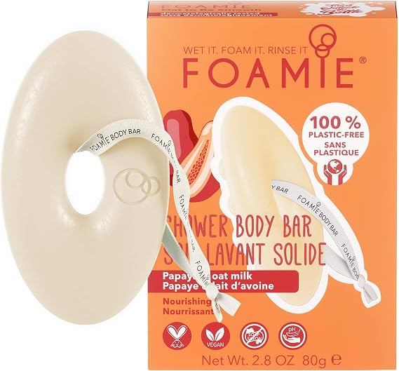 Foamie Oat to Be Smooth Vücut Temizleme Barı – Besleyici ve Yumuşatıcı Bakım