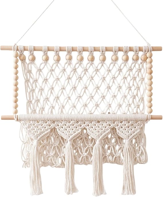 Macrame Wall Hanging, Yarn Wall Decoration, Woven Tapestry for Weddings, Student Dormitories And Parties