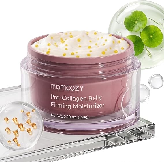 Momcozy Stretch Mark Butter, Pro-Collagen Belly Firming Moisturiser, 150g