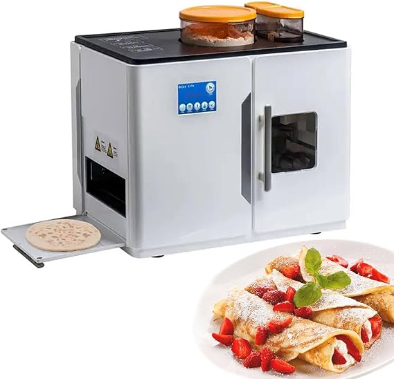 Automatic Bread Maker for Home, 1800W Roti Maker, Effortlessly Prepares 20 Flatbreads & Tortillas, Perfect for Daily Cooking