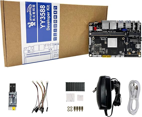 youyeetoo YY3588 AI Development Board RK3588 Octa-Core ARM 6TOPs NPU