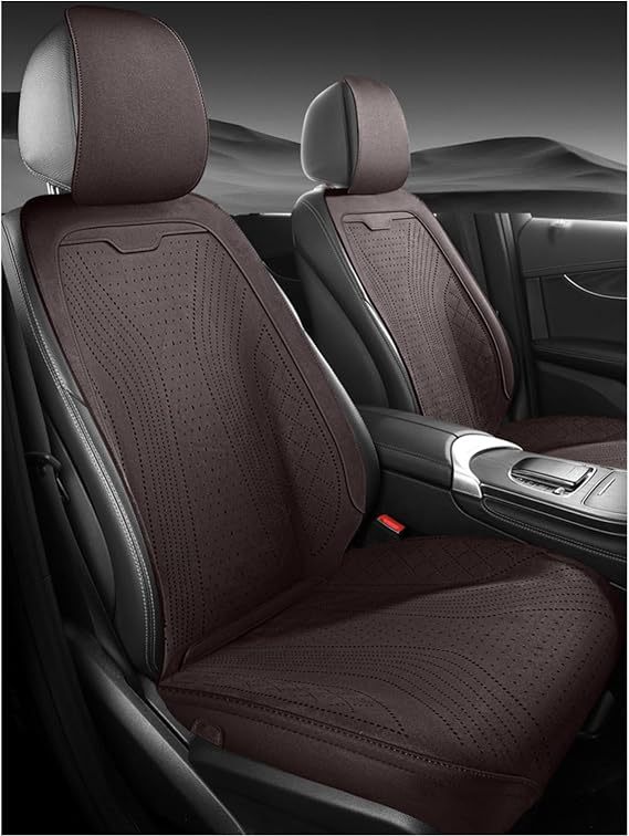 Car Seat Covers for Honda Vezel 2013-2023,Universal Cover Set for Driver and Passenger Seats,Side Airbag Compatible,Comfortable and Breathable,Full Set
