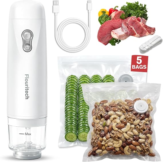 Compact Vacuum Sealer,60Kpa Powerful food sealers vacuum packing machine