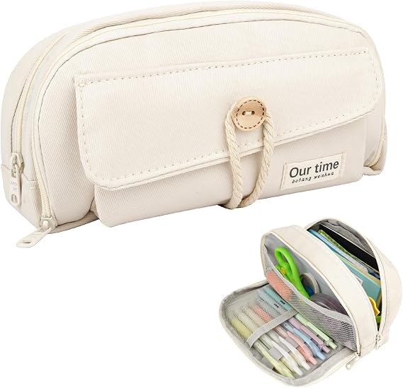 Maxmoc Large Capacity Pencil Case, Aesthetic Pencil Case