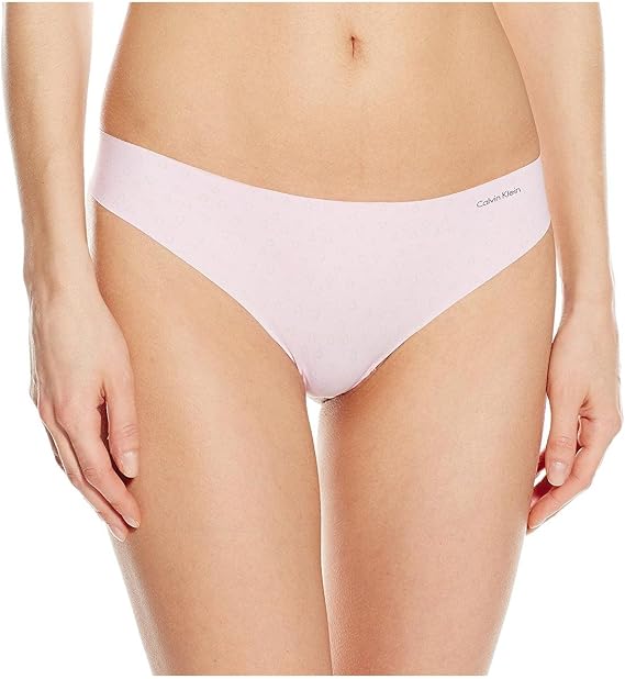 Calvin Klein Women's Invisible Thong Thong, Winning/Unique