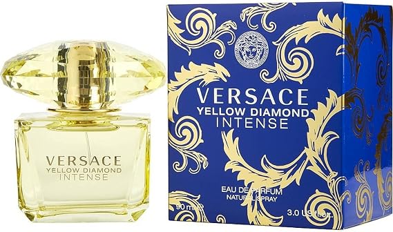 Versace VER521032 Yellow Diamond Intense Designer Fragrance, 90 ml