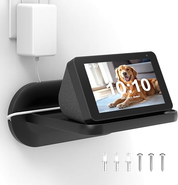 HomeMount Wall Mount for Nest Hub (1st & 2nd Gen) / Show 5 / Show 11, Black