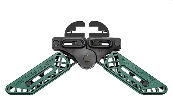 Pine Ridge アーチェリー Kwikスタンド ボウサポート ボウスタンド フォレストグリーン